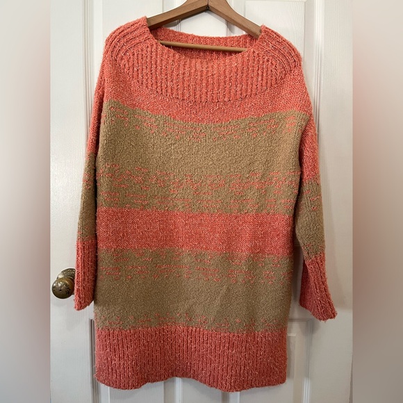 Pilcro striped Rugby Tunic Knit Sweater - Picture 2 of 13